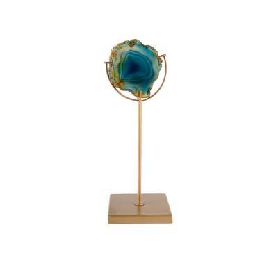 Dutchbone Kandelaar Gem Blue Dutchbone Kandelaar Gem Blue