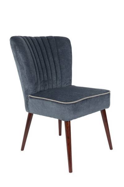 Dutchbone Chair Smoker Blue Dutchbone Chair Smoker Blue