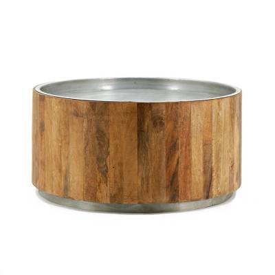 By-Boo Salontafel Tub Dark Metal By-Boo Salontafel Tub Dark Metal