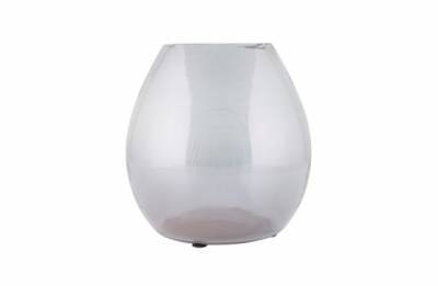Simple vaas glas grijs medium Simple vaas glas grijs medium