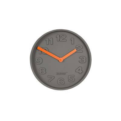 Zuiver Klok Concrete Time Oranje Zuiver Klok Concrete Time Oranje