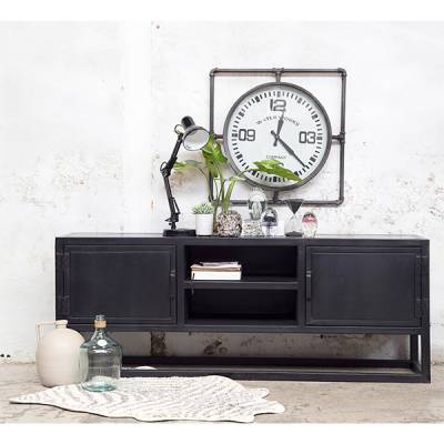 Tv Meubel Urban Zwart XL Tv Meubel Urban Zwart XL