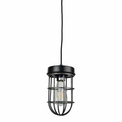 Hanglamp Barn Ø12 x 22 vintage black Hanglamp Barn Ø12 x 22 vintage black
