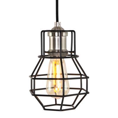 Steinhauer Hanglamp Wired Zwart Steinhauer Hanglamp Wired Zwart