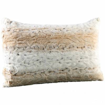 PTMD Kussen Fake Fur Softly White L PTMD Kussen Fake Fur Softly White L