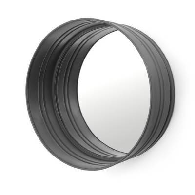Round Mirror zwart Round Mirror zwart