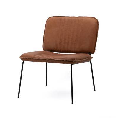 Fauteuil Manuel - Cognac Botswana - Eleonora Fauteuil Manuel - Cognac Botswana - Eleonora
