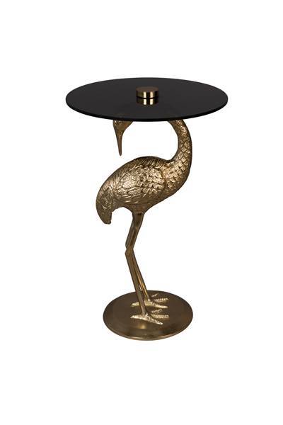 Bijzettafel Crane - Goud - Dutchbone Bijzettafel Crane - Goud - Dutchbone