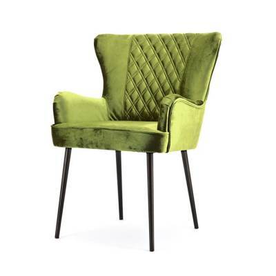 Stoel Daisy Met Armleuning Groen Stoel Daisy Met Armleuning Groen