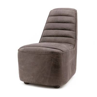 Fauteuil Leonardo Donkerbruin Vintage Leder Fauteuil Leonardo Donkerbruin Vintage Leder