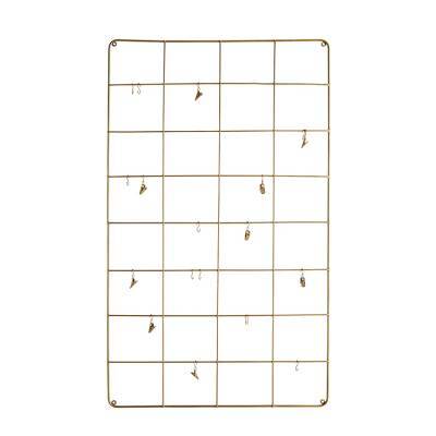 Madam Stoltz Memoboard Wire Gold Large Madam Stoltz Memoboard Wire Gold Large