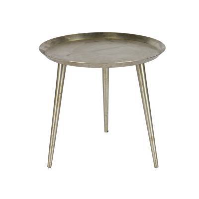 BePure Bijzettafel Delight Groot Zilver BePure Bijzettafel Delight Groot Zilver