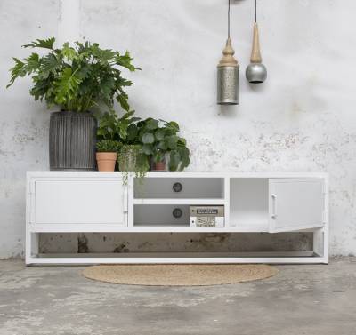 Tv Meubel Urban Wit XL Tv Meubel Urban Wit XL