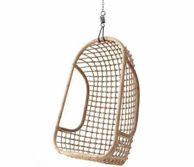 HK Living Hangstoel Rotan Naturel HK Living Hangstoel Rotan Naturel