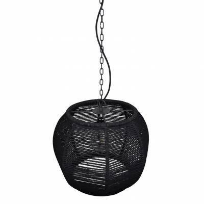 Hanglamp Rope Ø43cm. Zwart Hanglamp Rope Ø43cm. Zwart