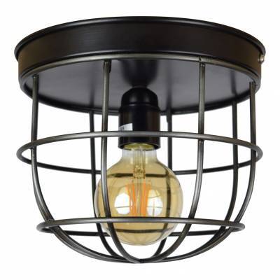 Plafondlamp Barn large Ø22 x 21 vintage black Plafondlamp Barn large Ø22 x 21 vintage black