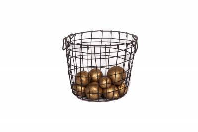 Mand Metaal - 26cm - Van Manen Mand Metaal - 26cm - Van Manen