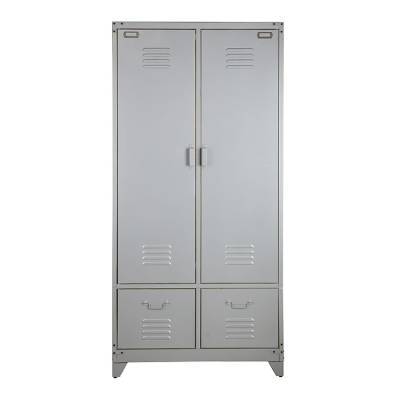 VTwonen Locker Metaal Zilver VTwonen Locker Metaal Zilver