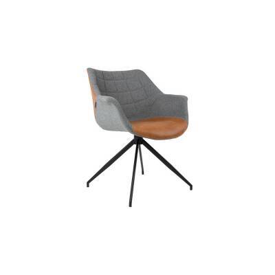 Zuiver Fauteuil Doulton Vintage Brown Zuiver Fauteuil Doulton Vintage Brown