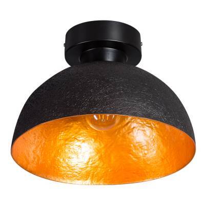 Plafondlamp Mezzo Tondo Zwart Goud Plafondlamp Mezzo Tondo Zwart Goud
