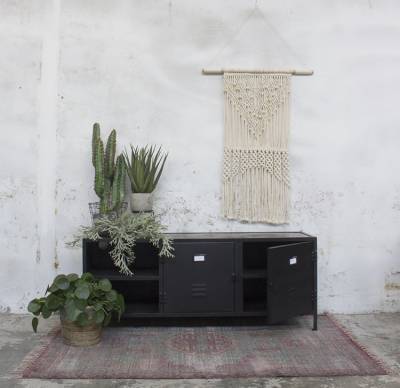 Tv Meubel Vix Zwart Tv Meubel Vix Zwart