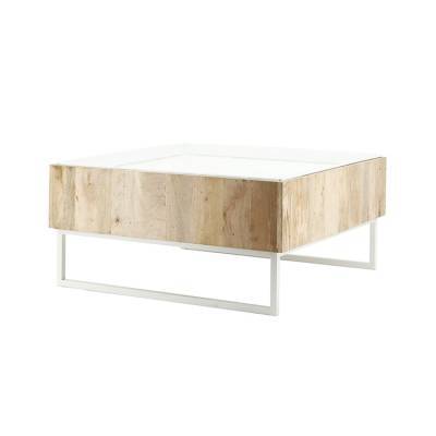 By-Boo Salontafel Hopper Wit By-Boo Salontafel Hopper Wit