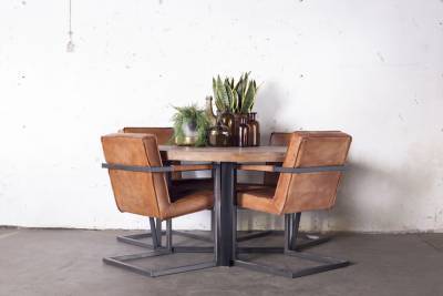 Eettafel El Chico - 120cm - Giga Meubel Eettafel El Chico - 120cm - Giga Meubel