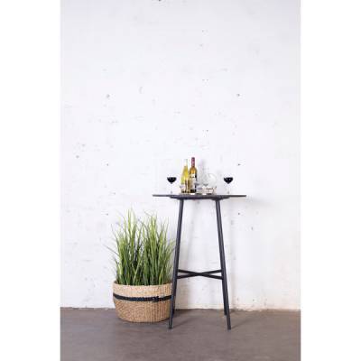 Bartafel Jix Rond - 78cm - Zwart Marmer - Giga Meubel Bartafel Jix Rond - 78cm - Zwart Marmer - Giga Meubel