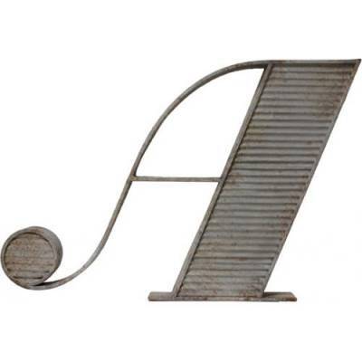 HK Living Metalen Letter Ornament A HK Living Metalen Letter Ornament A
