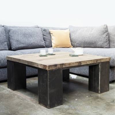Salontafel Margareth Oud Hout Salontafel Margareth Oud Hout