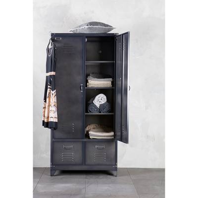 VTwonen Locker Metaal Zwart VTwonen Locker Metaal Zwart