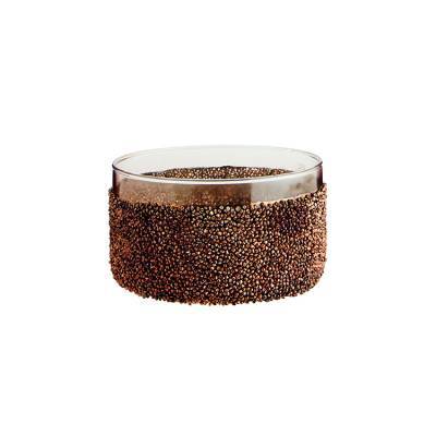 Madam Stoltz Waxinelicht Copper Glass Beads 10x6 Madam Stoltz Waxinelicht Copper Glass Beads 10x6