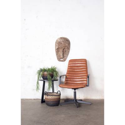 Fauteuil Dave met arm - Bruin - Giga Meubel Fauteuil Dave met arm - Bruin - Giga Meubel