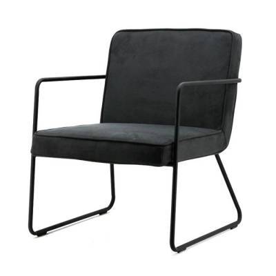 By-Boo Fauteuil Alpha Antraciet By-Boo Fauteuil Alpha Antraciet