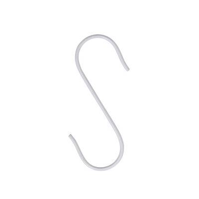 Madam Stoltz S-Haak Wit 15x5 cm Madam Stoltz S-Haak Wit 15x5 cm