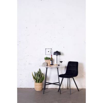 Eettafel Jix Rond - 78cm - Wit Marmer - Giga Meubel Eettafel Jix Rond - 78cm - Wit Marmer - Giga Meubel