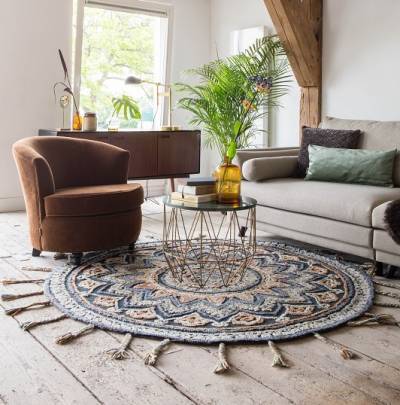 Dutchbone Fauteuil Freux Bruin Dutchbone Fauteuil Freux Bruin