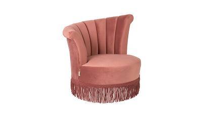 Dutchbone Fauteuil Flair Pink Dutchbone Fauteuil Flair Pink