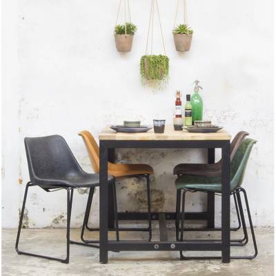 Stoel Comodo Zwart set van 2 Stoel Comodo Zwart set van 2