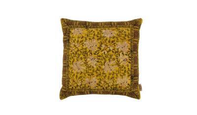 Kussen Indian Block Yellow Kussen Indian Block Yellow