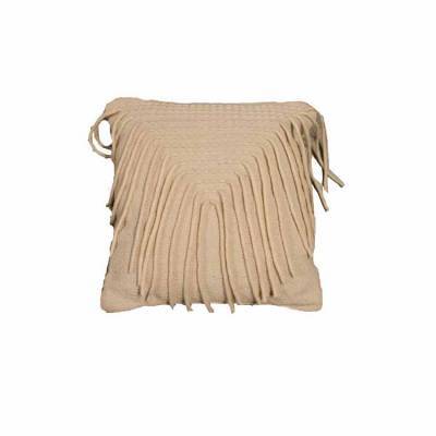 Kussen Fringe Beige Kussen Fringe Beige