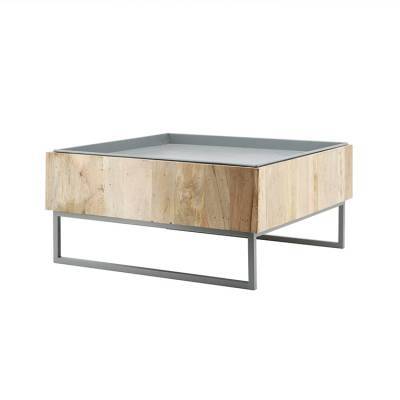By-Boo Salontafel Hopper Grijs By-Boo Salontafel Hopper Grijs