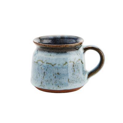 Madam Stoltz Mok Blue Brown Madam Stoltz Mok Blue Brown