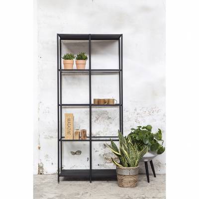 Open Kast Nordic Zwart Open Kast Nordic Zwart