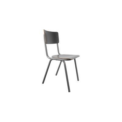 Zuiver Stoel Back To School Grijs Zuiver Stoel Back To School Grijs