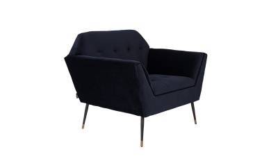 Dutchbone Fauteuil Kate Deep Blue Dutchbone Fauteuil Kate Deep Blue