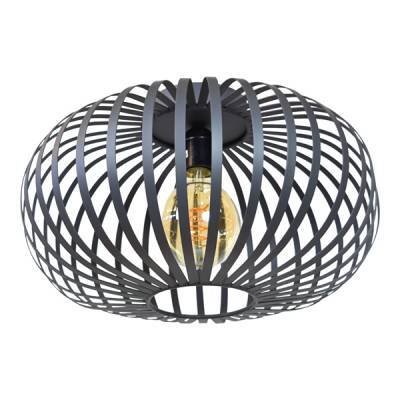 Plafondlamp Flow- Ø40x23 - Vintage Zwart - Urban Interiors Plafondlamp Flow- Ø40x23 - Vintage Zwart - Urban Interiors