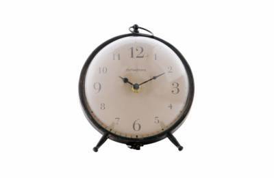 Babbel klok metaal vintage Babbel klok metaal vintage