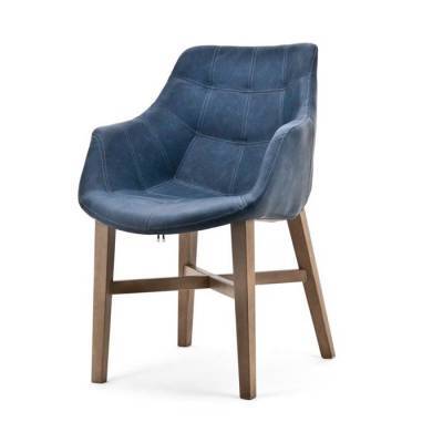Stoel Neba Met Armleuning Blauw Stoel Neba Met Armleuning Blauw
