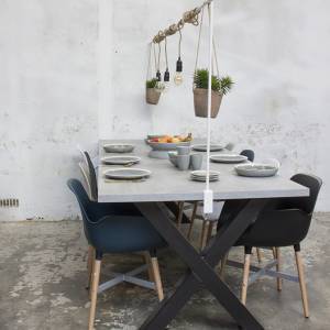 Tafel Tavolo Mattone Scuro 240cm Tafel Tavolo Mattone Scuro 240cm